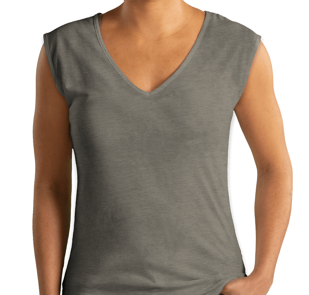 Next Level Women's Slim Fit Festival V-Neck Tank-default