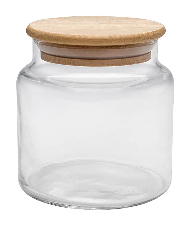 16 oz. Apothecary Jar with Bamboo Lid