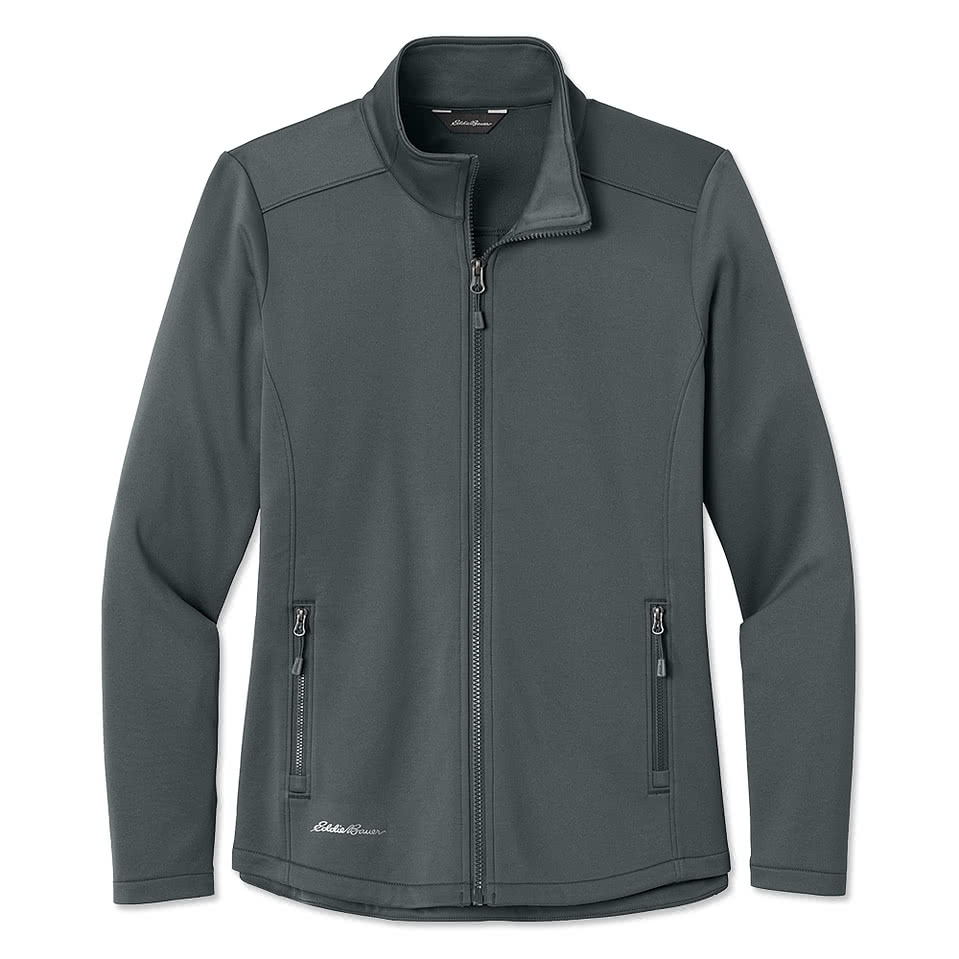 Eddie Bauer Women's Smooth Mid Layer Full Zip Fleece Jacket