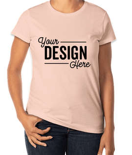 Anvil Women's Jersey T-shirt - Color: Dusty Rose