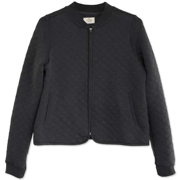 Marine Layer Women's Corbet Quilted Full Zip Sweatshirt
