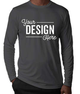 Sport-Tek Competitor Long Sleeve Performance Shirt - Color: Iron Grey
