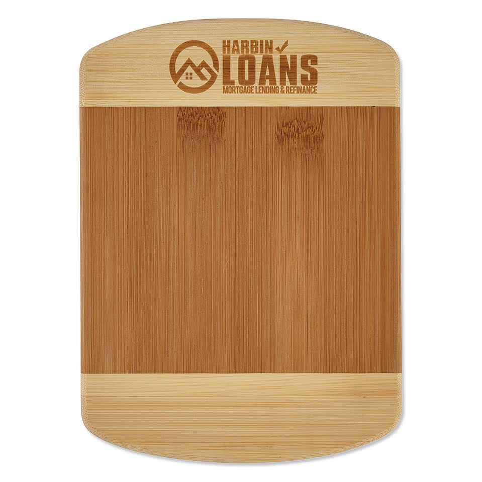 Laser Engraved Small Bamboo Cutting Board