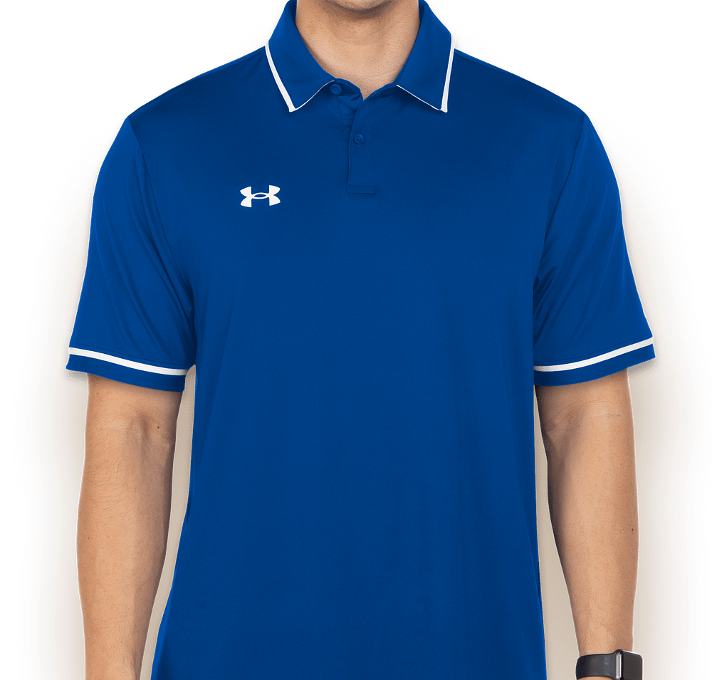 Under Armour Tipped Team Performance Polo - Embroidered-default