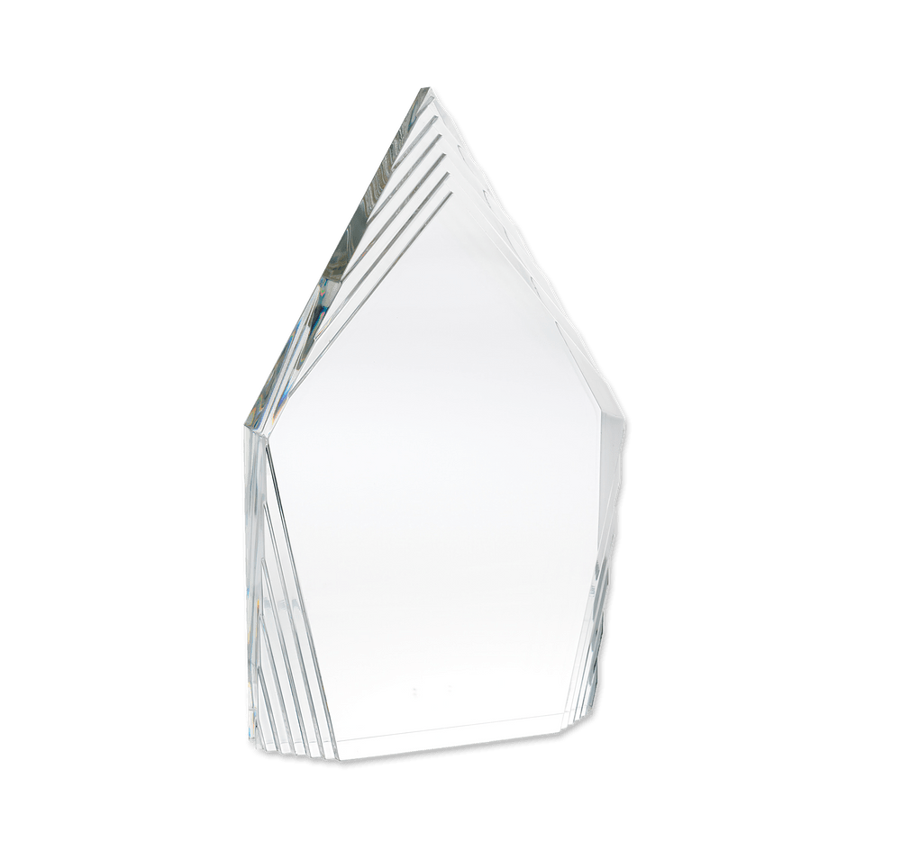 Laser Engraved Peak Acrylic Award-default
