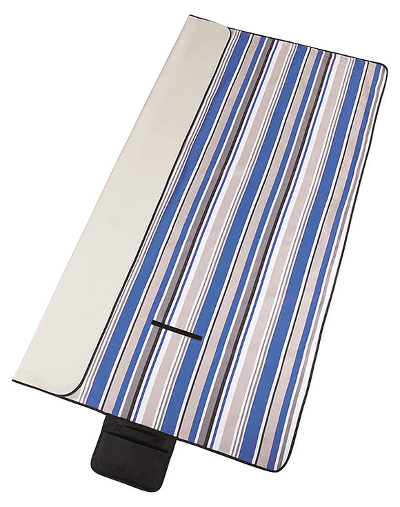 Oversized Striped Picnic and Beach Blanket
