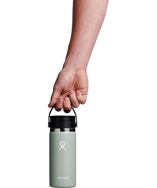 Hydro Flask Wide Mouth 16 oz. Bottle with Flex Sip Lid - Laser Engraved