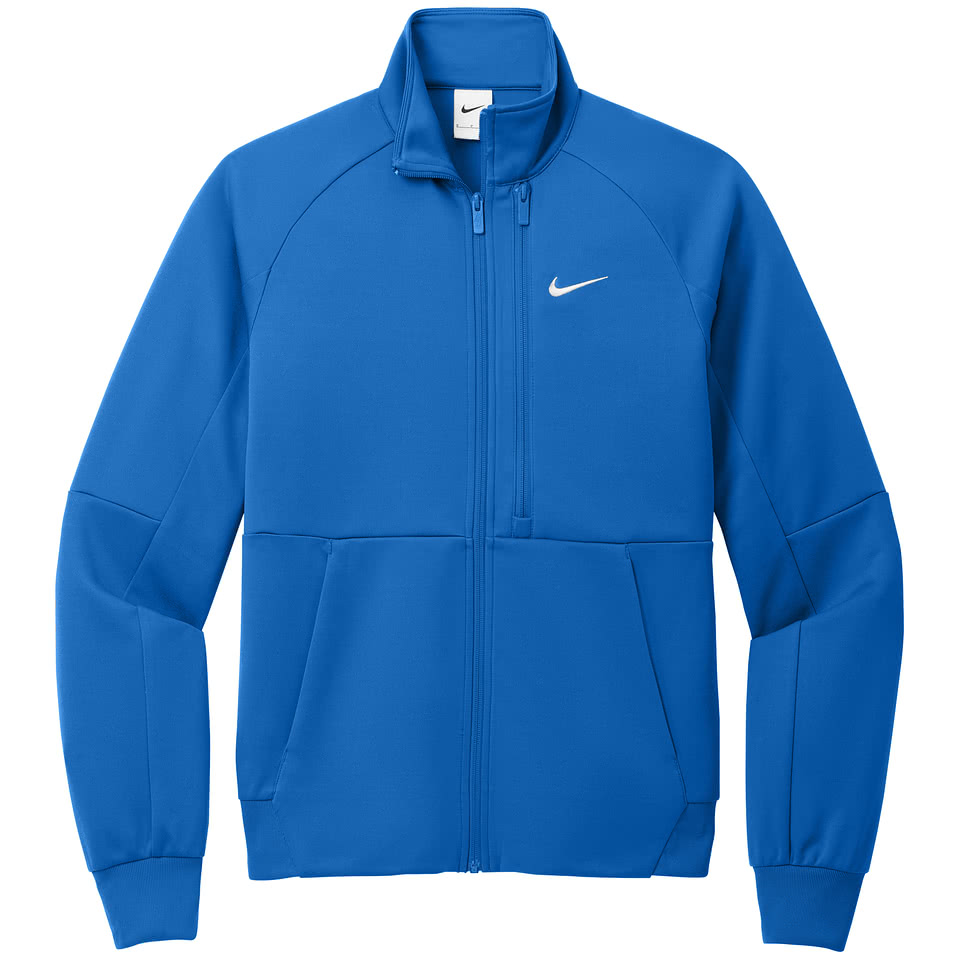 Nike Chest Swoosh Full Zip Jacket - Embroidered