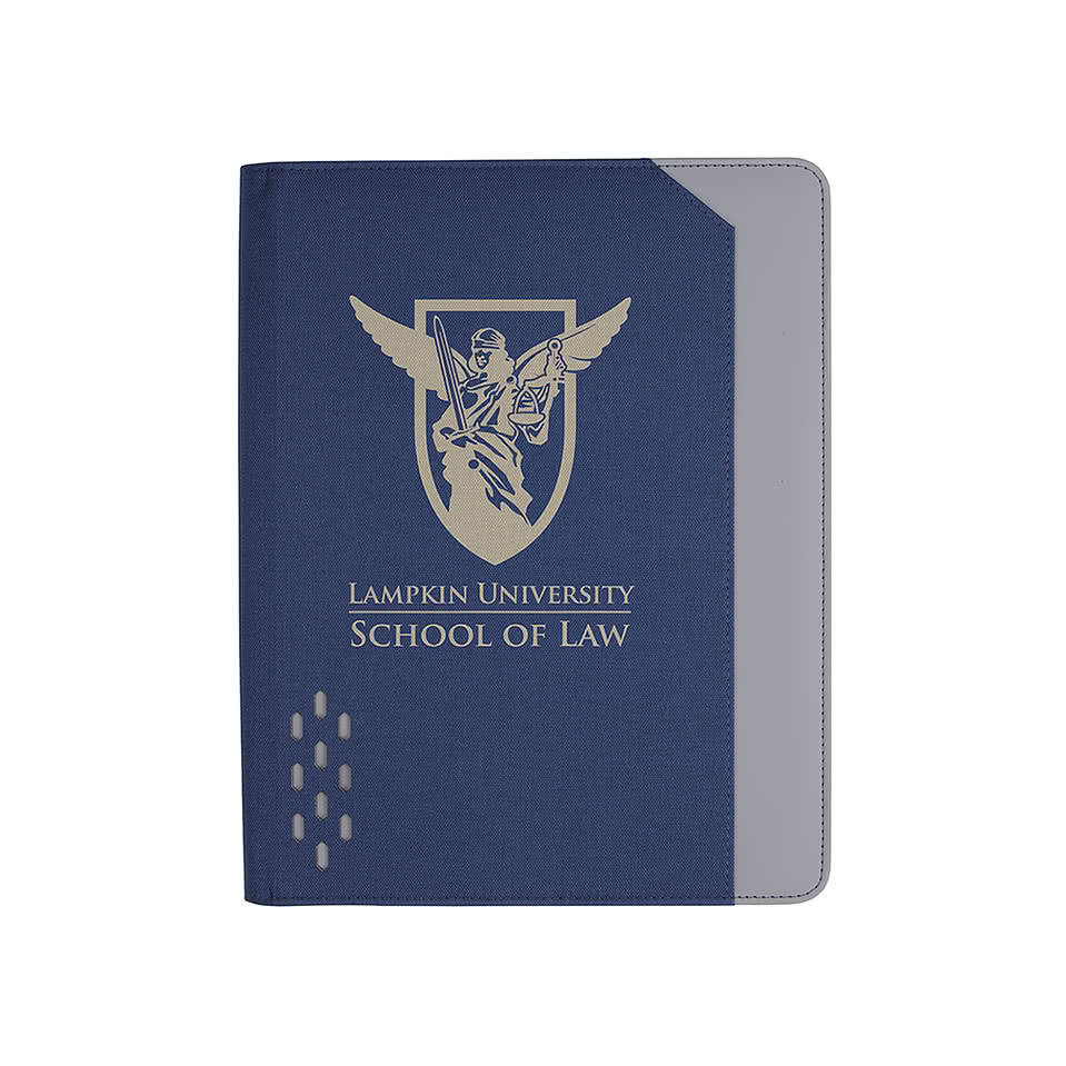 Souvenir Armor Zippered Padfolio with Armor Pen