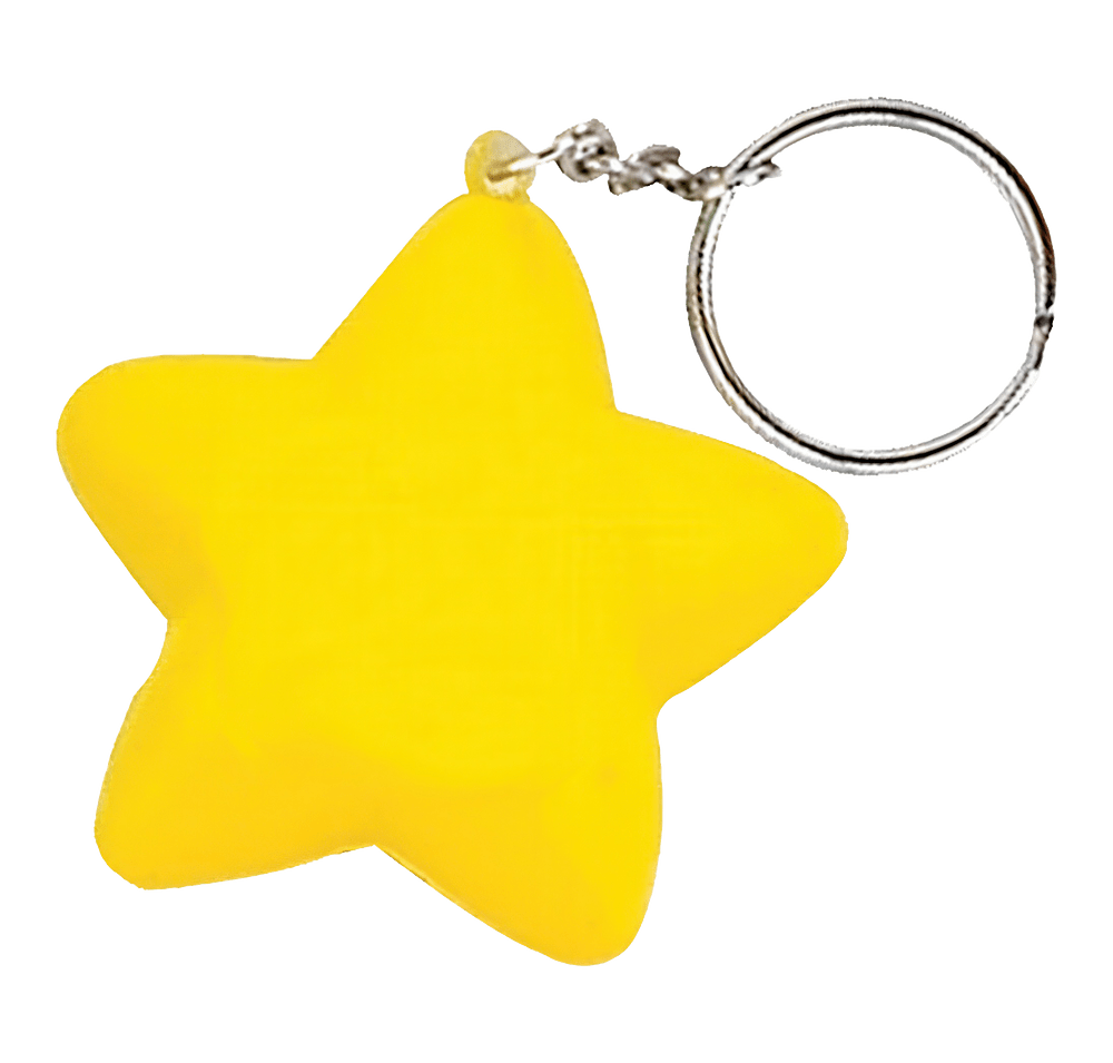 Star Shape Stress Ball Keychain-default