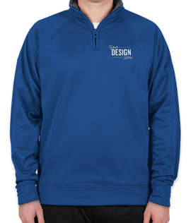 Jerzees Quarter Zip Performance Pullover - Color: Royal