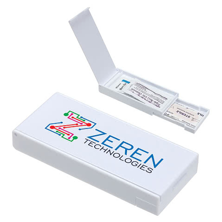 Quick Slide Mini First Aid Kit in White