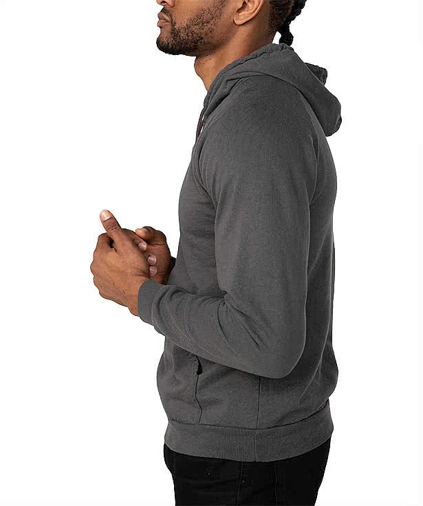 Royal Apparel USA-Made Organic Pullover Hoodie