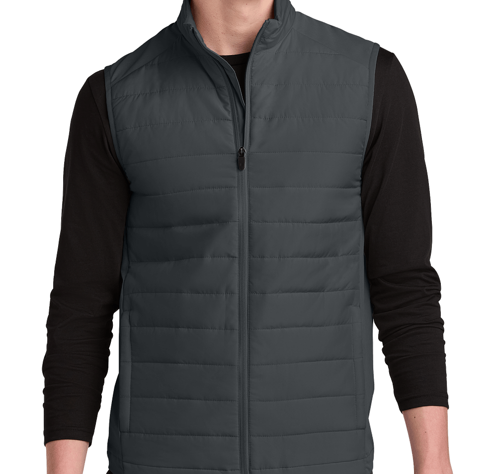 Sport-Tek Movement Hybrid Soft Shell Vest-default