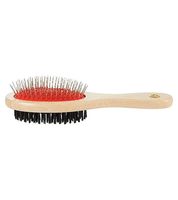 PawSpa Wood Dual Sided Pet Brush