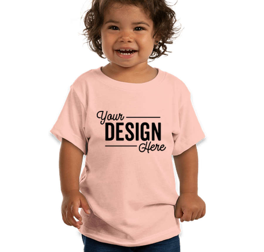 Bella + Canvas Toddler Tri-Blend T-shirt in Peach Tri-Blend