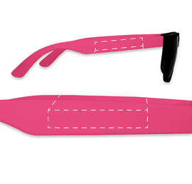 Youth Promotional Sunglasses - Color: Pink