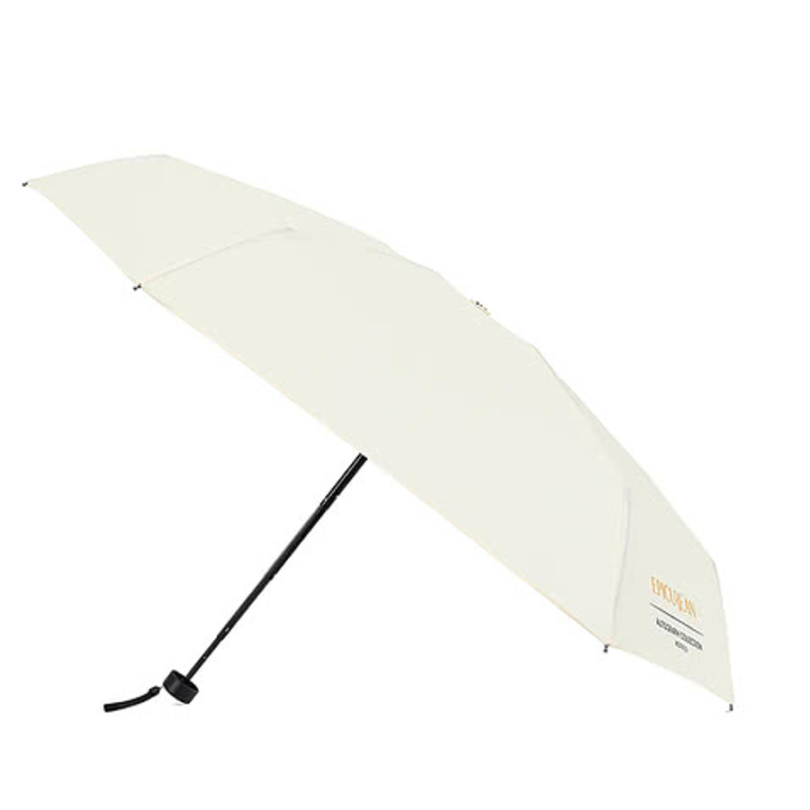 Full Color Elements 39" Arc Recycled Manual Mini Umbrella in Black