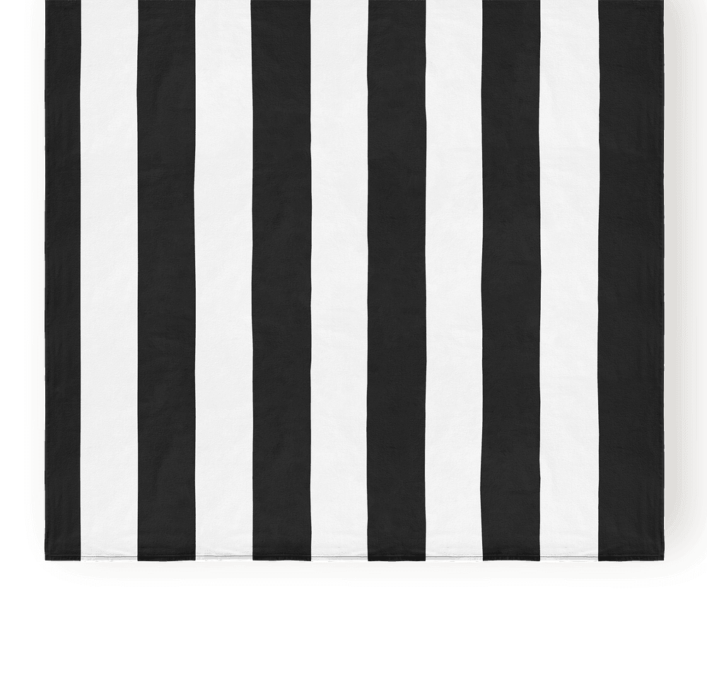 APHRODITEGANG 麻柄 BEACH TOWEL（ブラック） Palm Frond Beach Towel - Black/White | James Perse Los Angeles