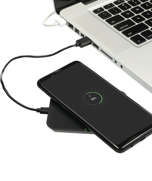 Full Color Optic Portable Wireless Charging Phone Stand