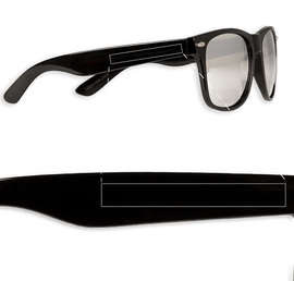 Mirrored Malibu Sunglasses - Color: Silver Tint