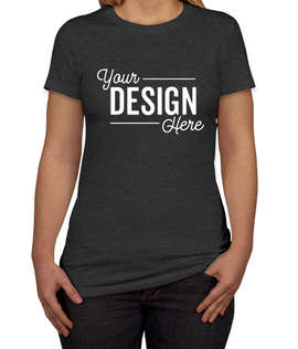 Bella + Canvas Women's Slim Fit Favorite T-shirt - Color: Black Heather