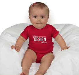 Canada - Rabbit Skins Baby Bodysuit - Color: Red