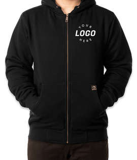 Dri Duck Crossfire Heavyweight Zip Hoodie - Color: Black