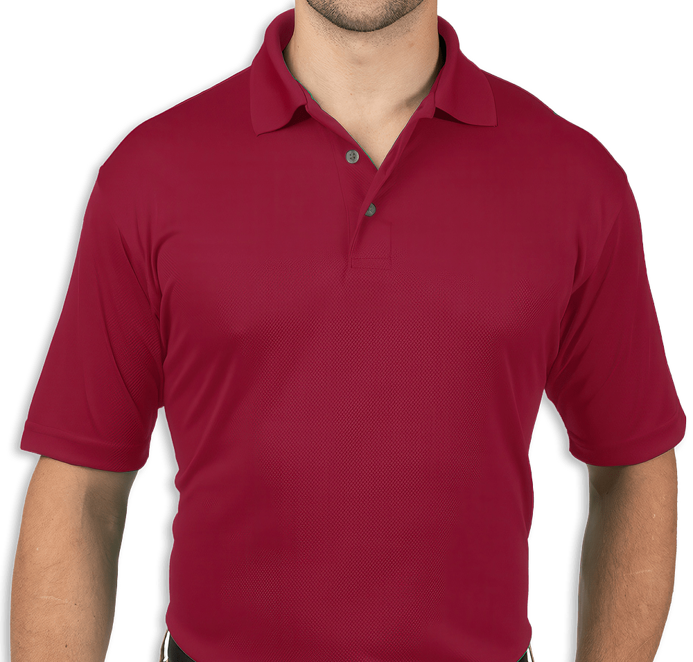 Blue Generation BLU-X-DRI Textured Mesh Performance Polo - Embroidered-default