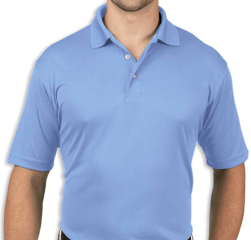 Blue Generation BLU-X-DRI Textured Mesh Performance Polo - Embroidered-default