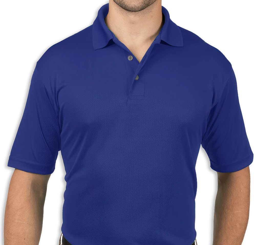 Blue Generation BLU-X-DRI Textured Mesh Performance Polo - Embroidered-default