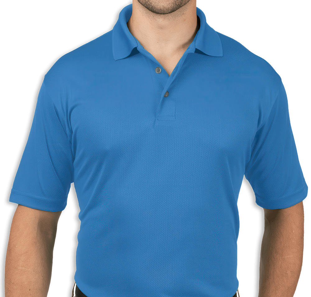 Blue Generation BLU-X-DRI Textured Mesh Performance Polo - Embroidered-default