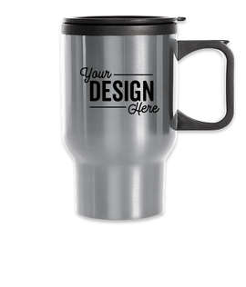 16 oz. Laguna Travel Mug - Color: Stainless Steel