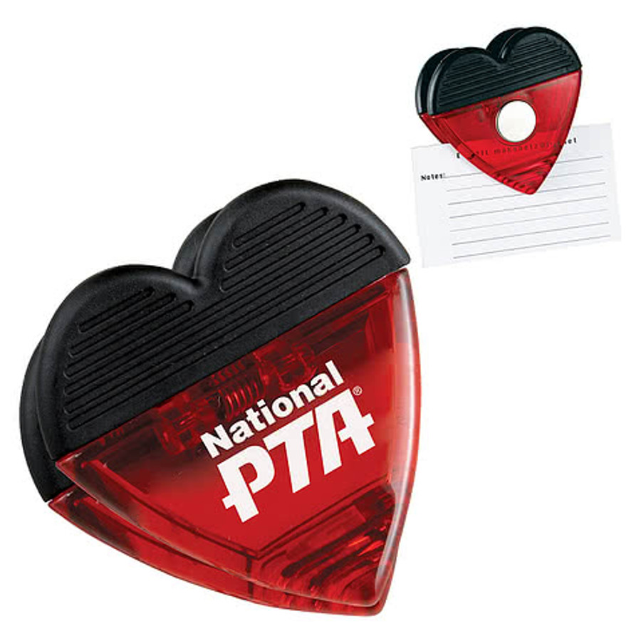 Heart Magnetic Memo Clip