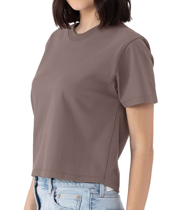 Next Level Women's 100% Cotton Heavyweight Boxy T-shirt
