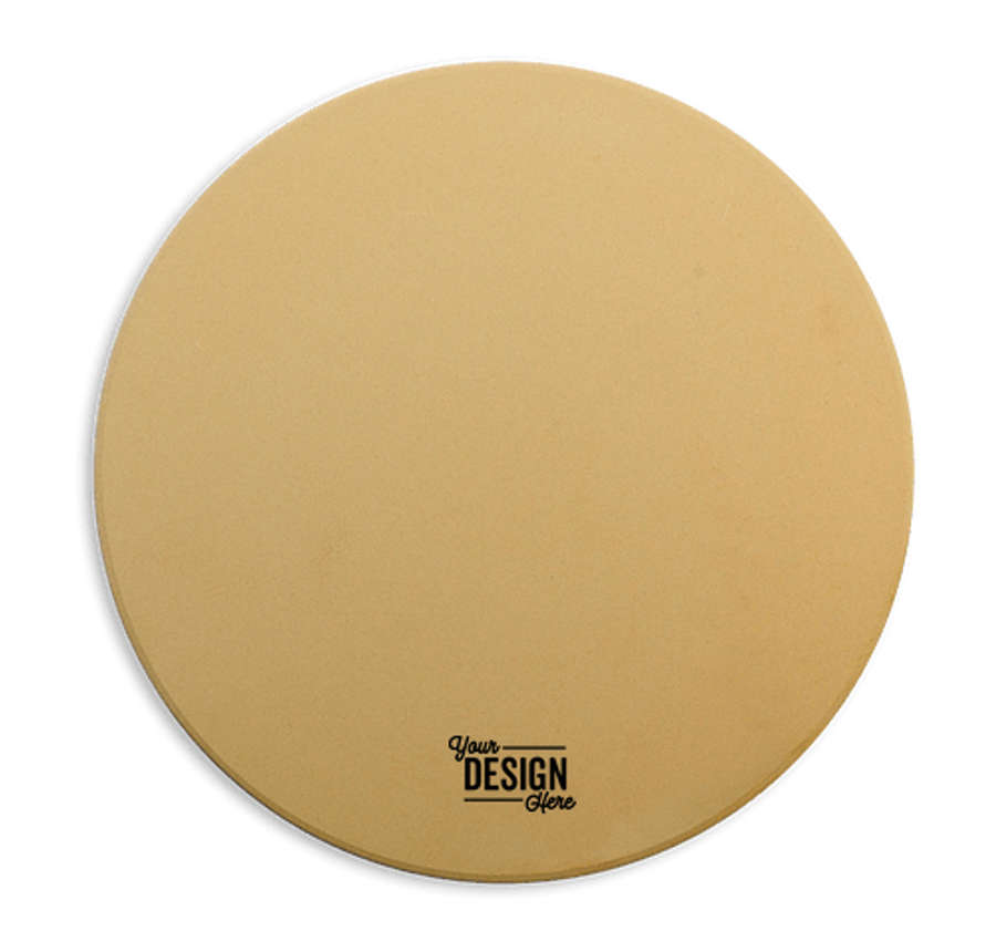 Laser Engraved Cuisinart Outdoors Pizza Grilling Stone in Natural
