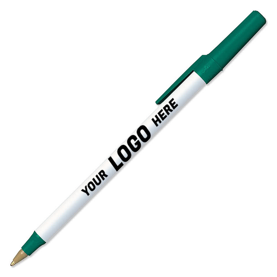 BIC Ecolutions Round Stic Medium Ballpoint Pen (black ink)