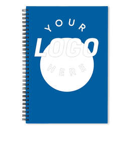 Circle JournalBooks ® Spiral Notebook - Color: Blue
