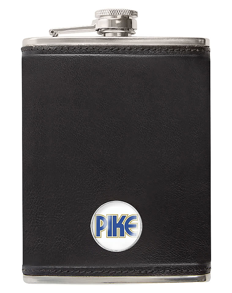 Ahead Leather Flask