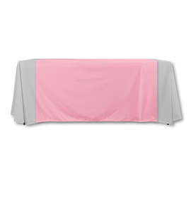 Full Color 57" LazerLine Table Runner - Color: Flamingo