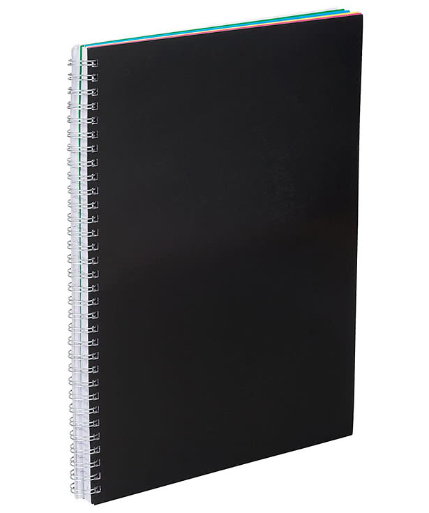 Remark Large Soft Cover 5-Subject Spiral Notebook