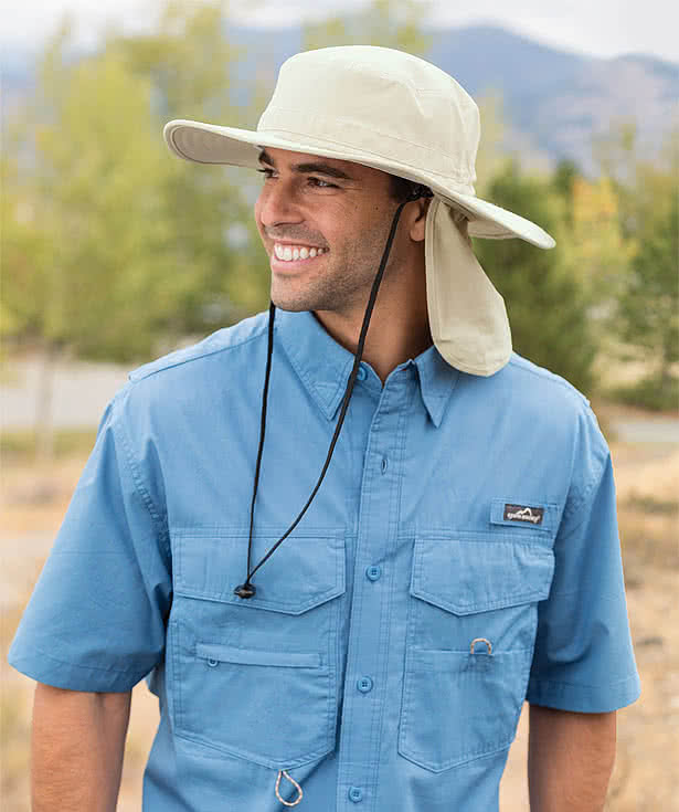 Port Authority Outdoor Wide-Brim Bucket Hat
