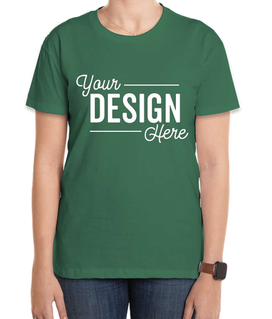 Next Level Women's Jersey Crewneck T-shirt in Royal Pine