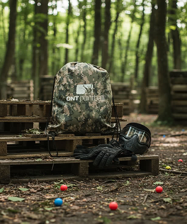 Camouflage Drawstring Bag