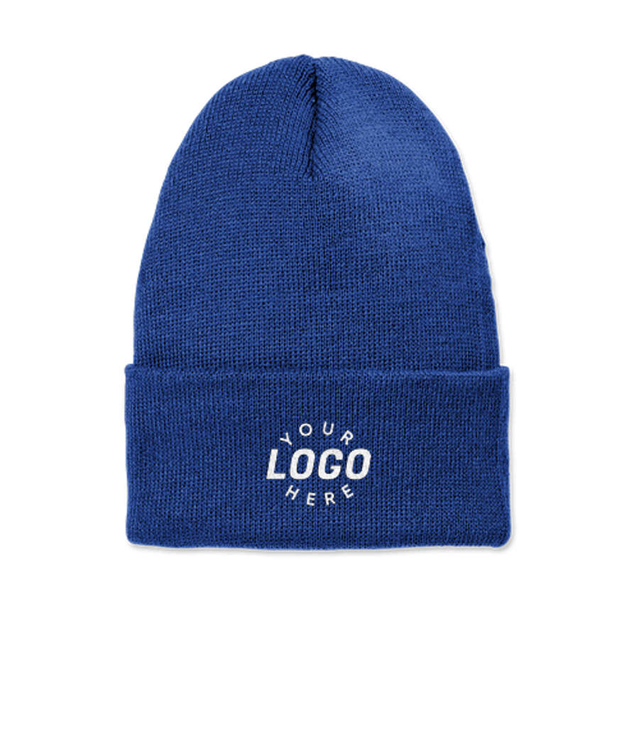 Volunteer Knitwear Chore Cuff Beanie in True Royal