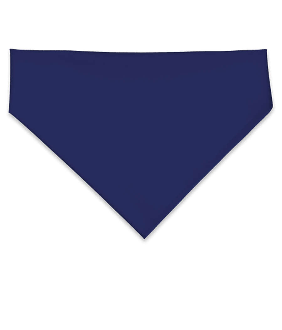 Doggie Skins USA-Made 100% Cotton Pet Bandana (Corner Design) in Navy