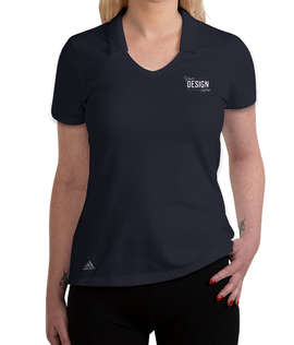 Adidas Women's Recycled Blend Polo - Color: Navy