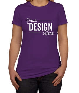 Canada - Bella + Canvas Women's Slim Fit Favorite T-shirt - Color: Team Purple