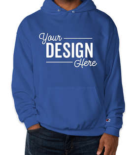 Champion Powerblend Pullover Hoodie - Color: Royal Blue