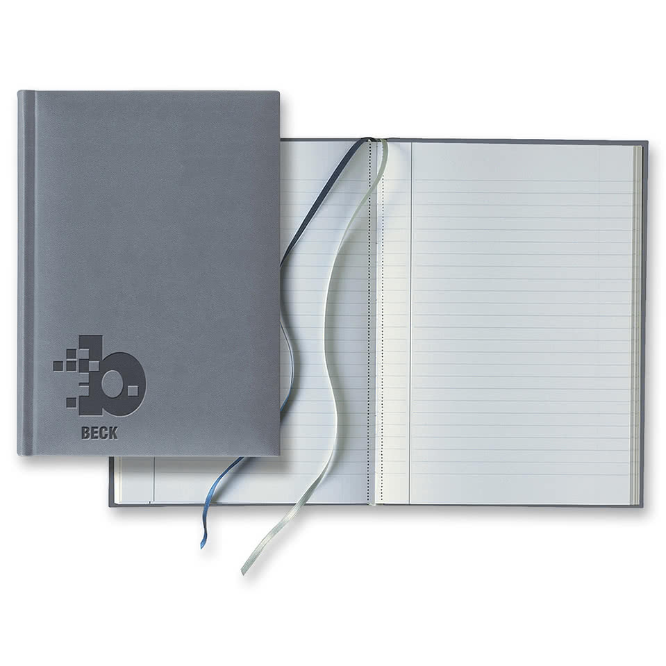 Castelli Debossed Tucson Grande Perforated Lined Hard Cover Notebook
